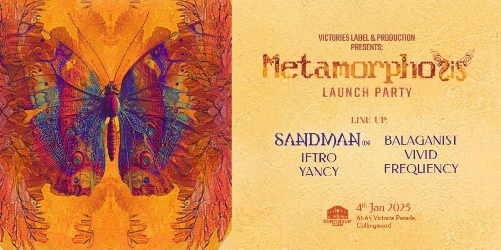 Banner image for Metamorphosis Festival Launch Party