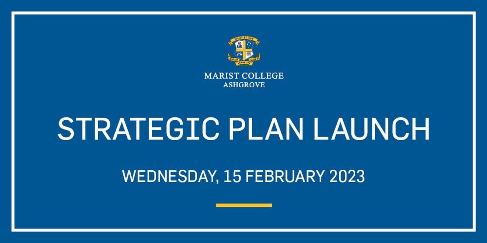 Banner image for Strategic Plan Launch