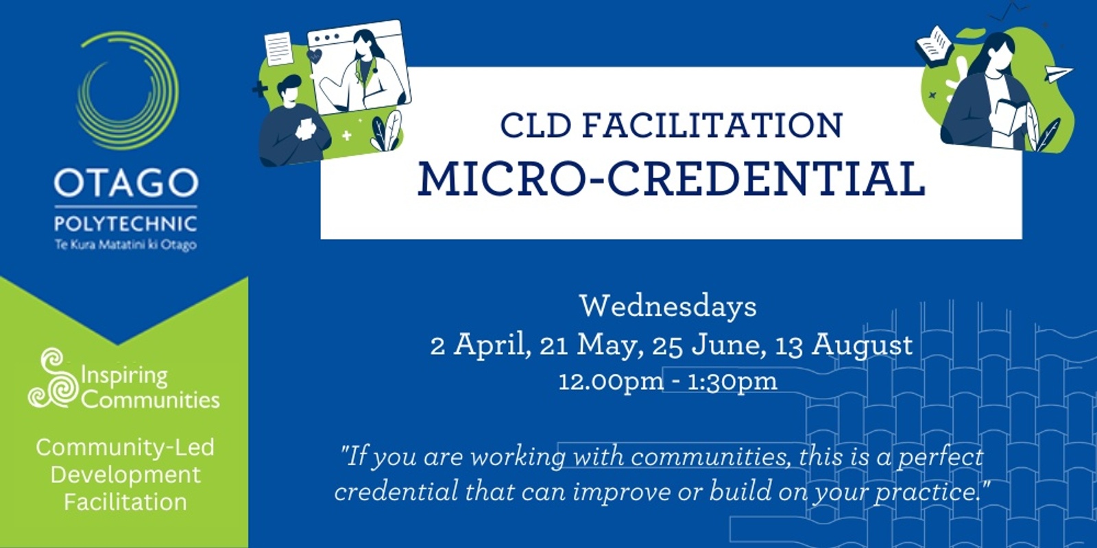 Banner image for Micro-credential in Community Led Development Facilitation 2025