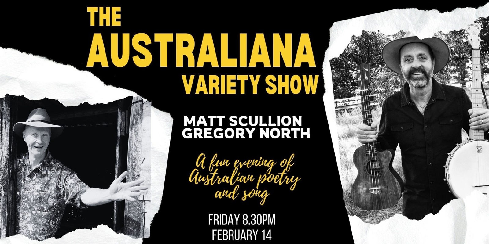 Banner image for The Australiana Variety Show Matt Scullion and Gregory North