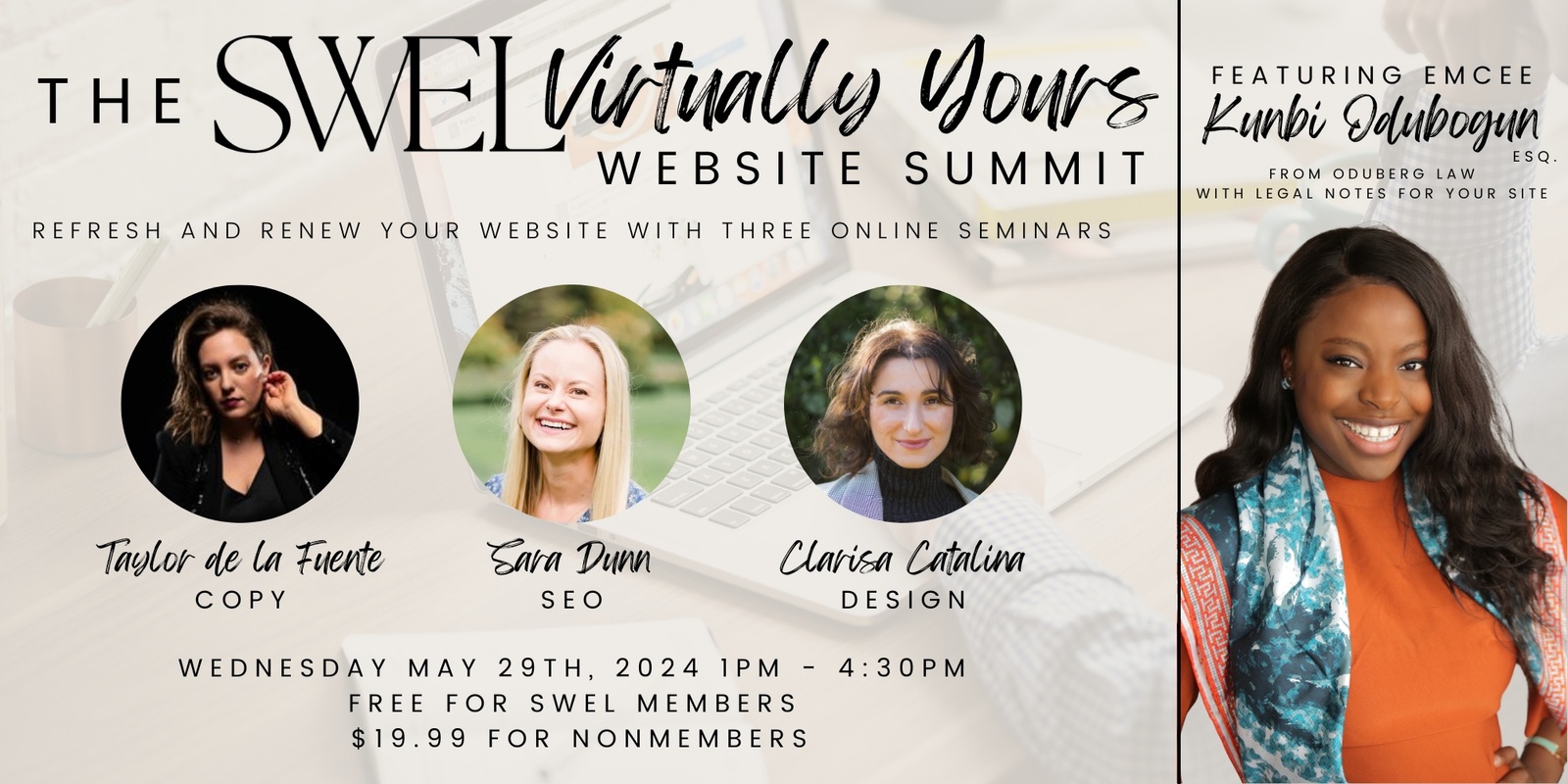 Banner image for The Virtually Yours Website Summit