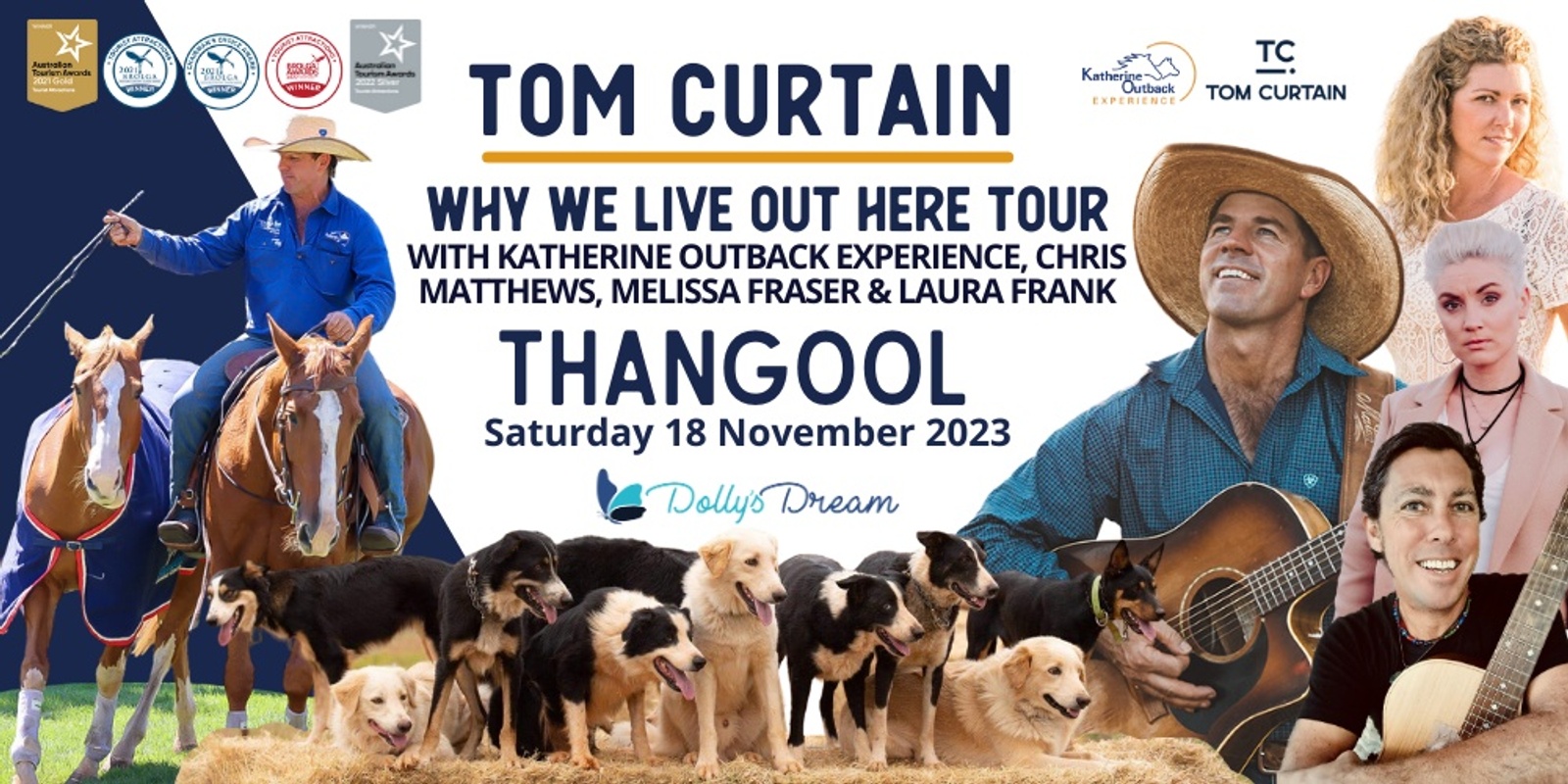 Banner image for Tom Curtain Tour -THANGOOL, QLD