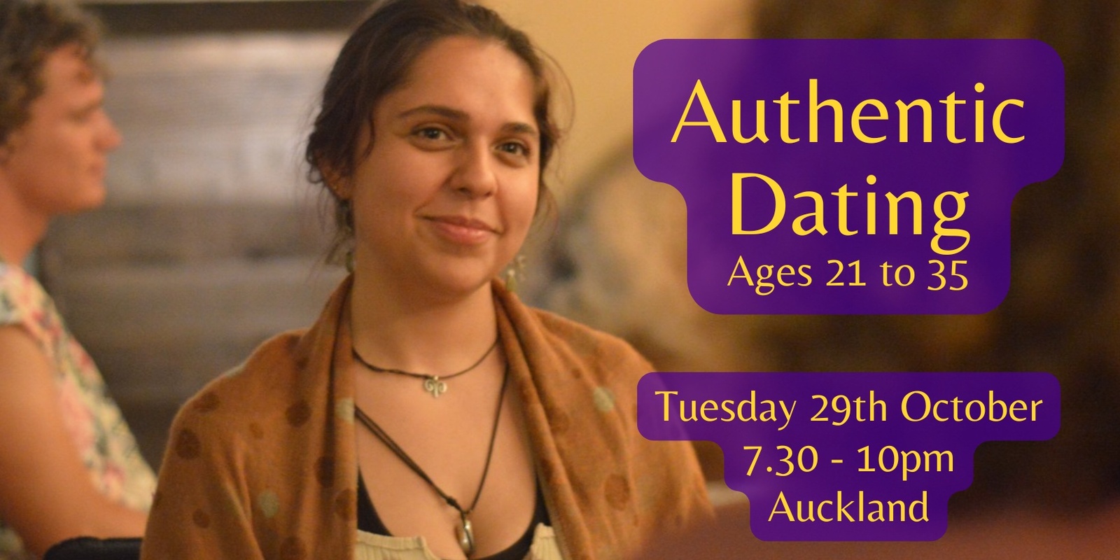 Banner image for Authentic Dating Auckland (ages 21 to 35)