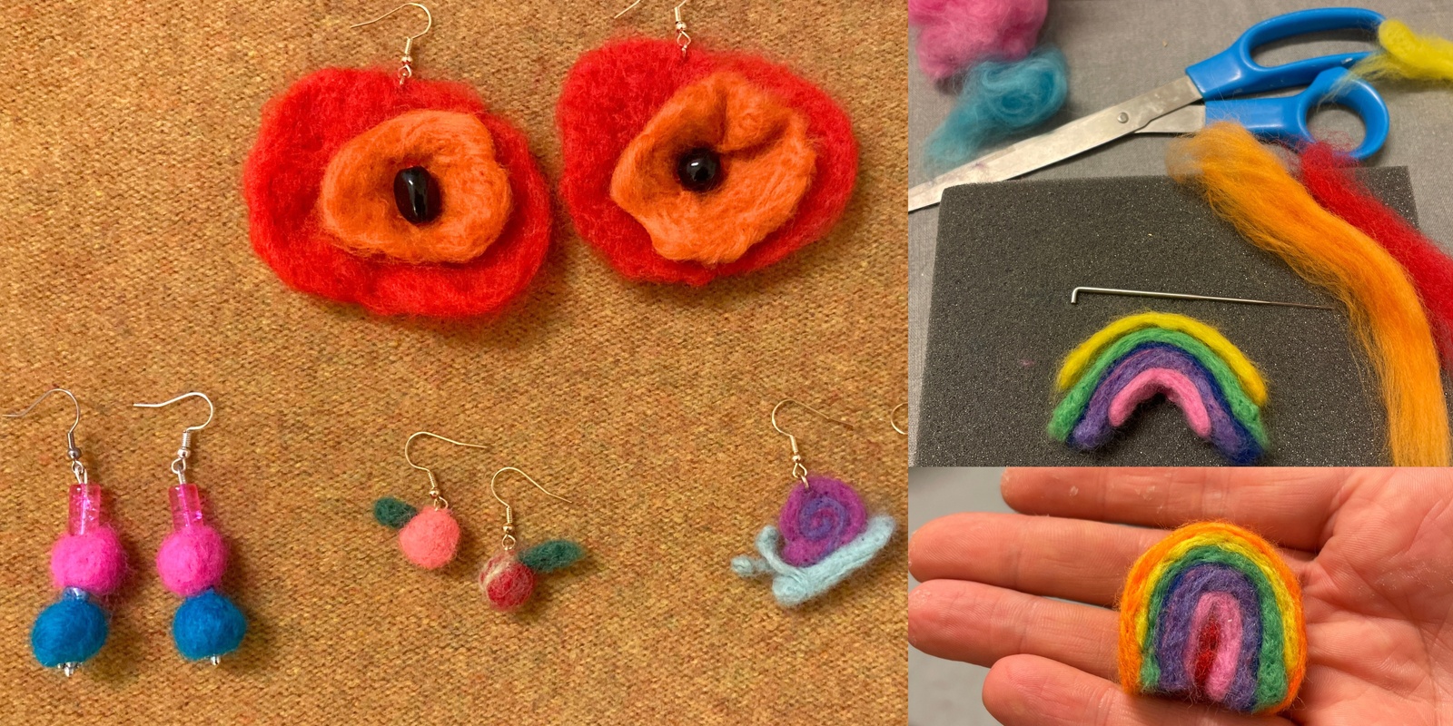 Banner image for Felting Mini Accessories with Andrea