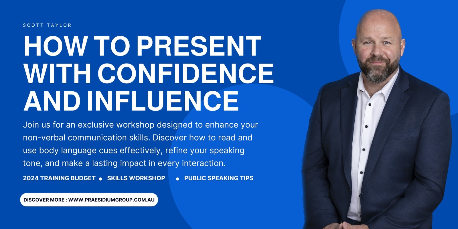 Banner image for How to Present and Interact With Confidence & Influence
