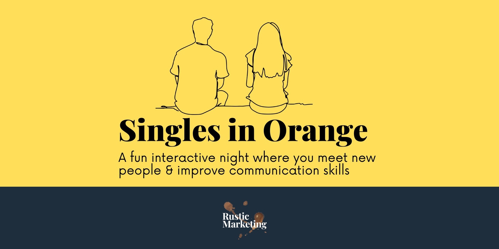 Singles in Orange's banner