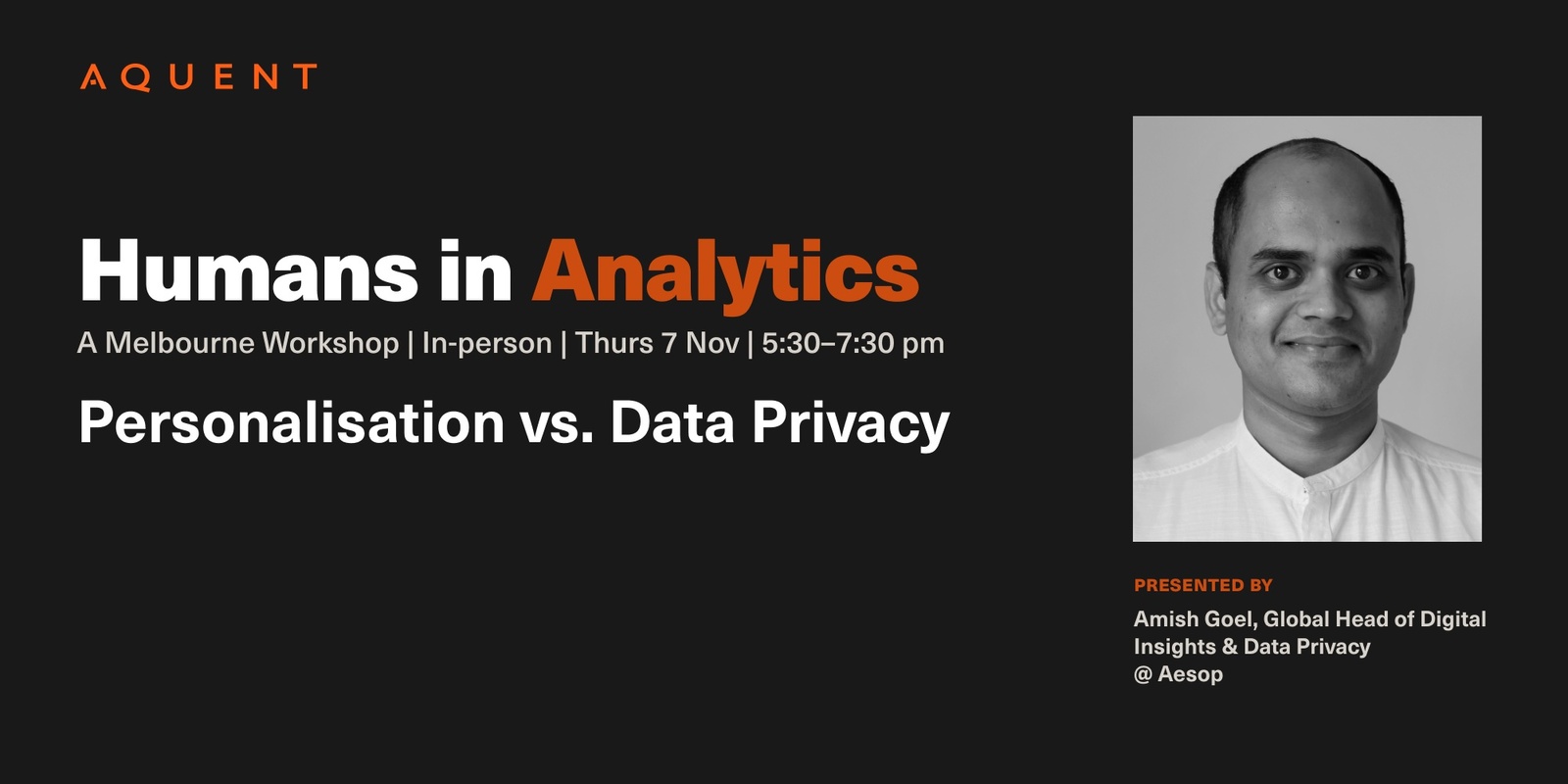 Banner image for Personalisation vs. Data Privacy