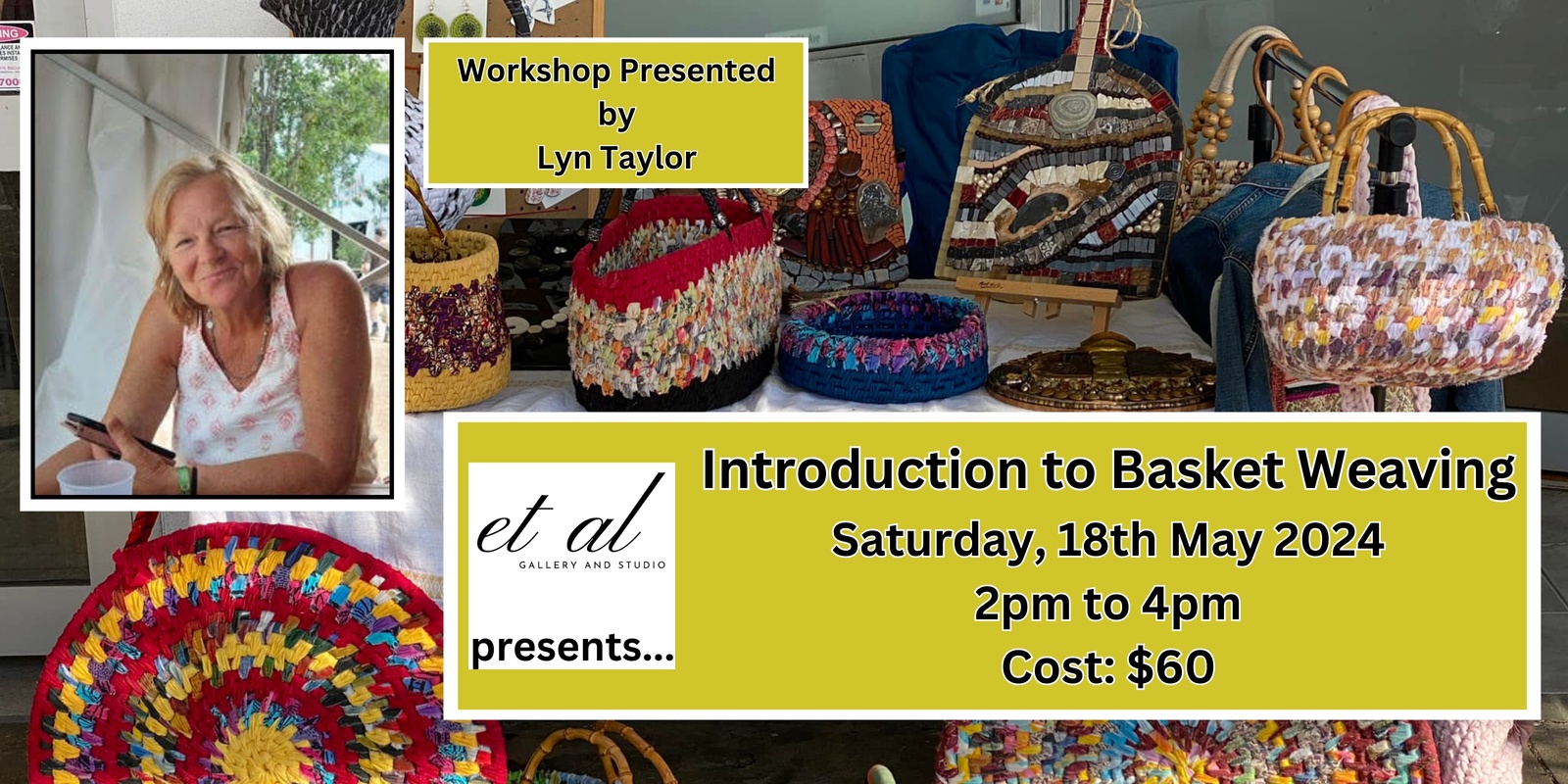 Banner image for Introduction to Basket Weaving