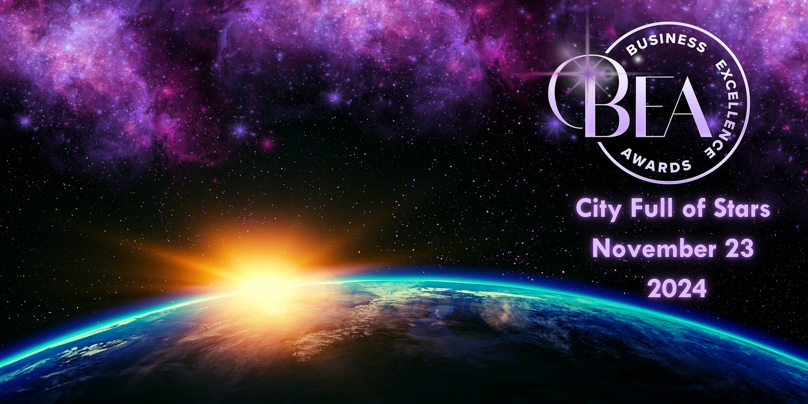 Banner image for Business Excellence Awards 2024 - City Full of Stars