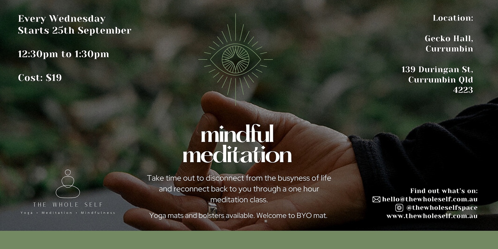 Banner image for Weekly Mindful Meditation