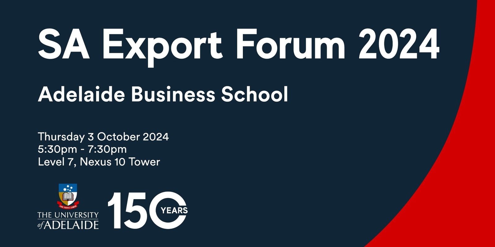 Banner image for SA Export Forum 2024