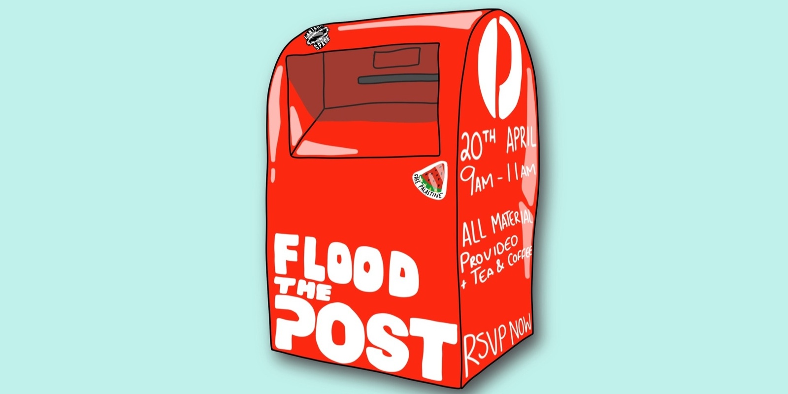Banner image for FLOOD THE POST workshop