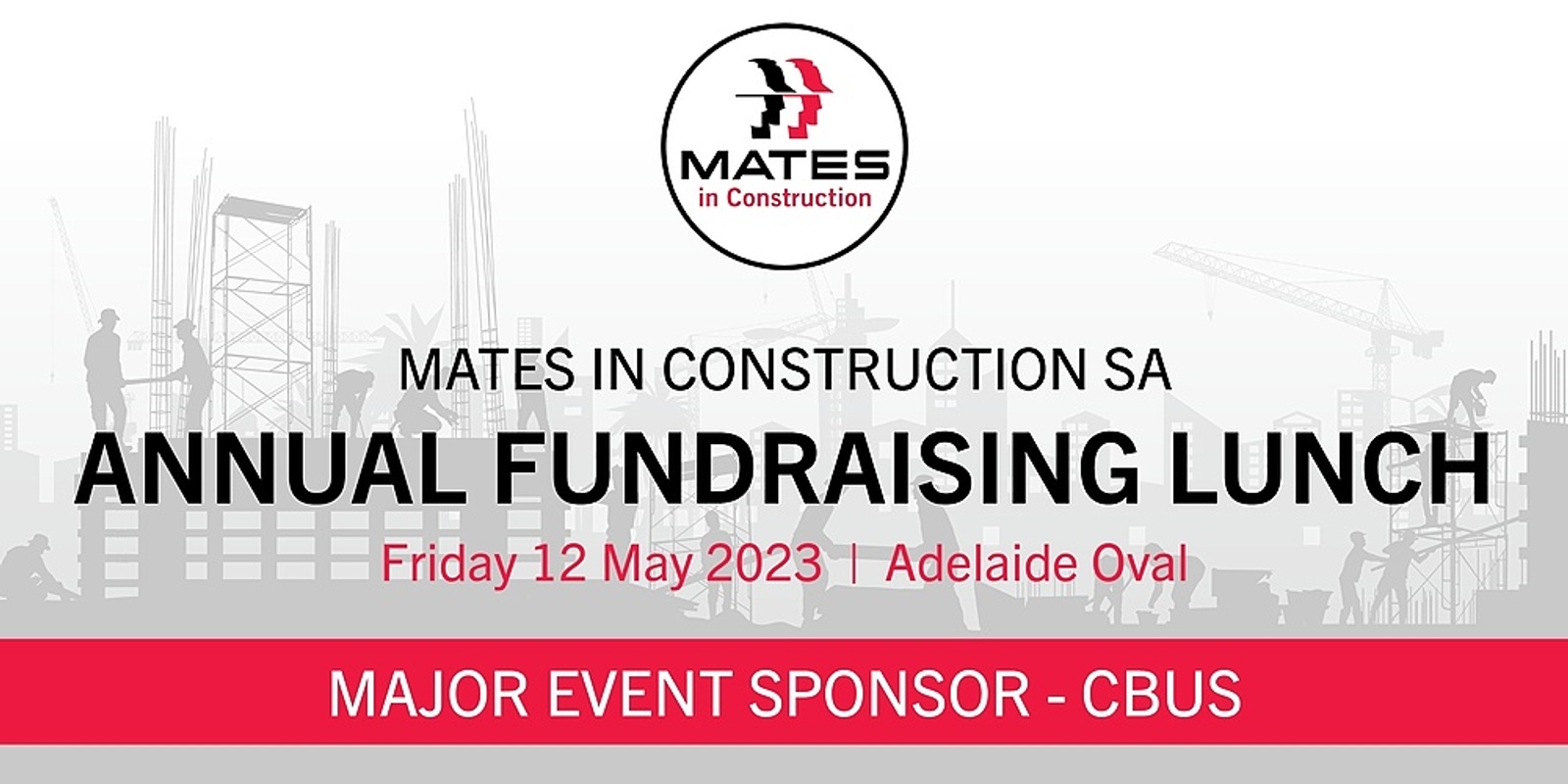 Banner image for MATES in Construction SA Annual Fundraising Lunch 2023