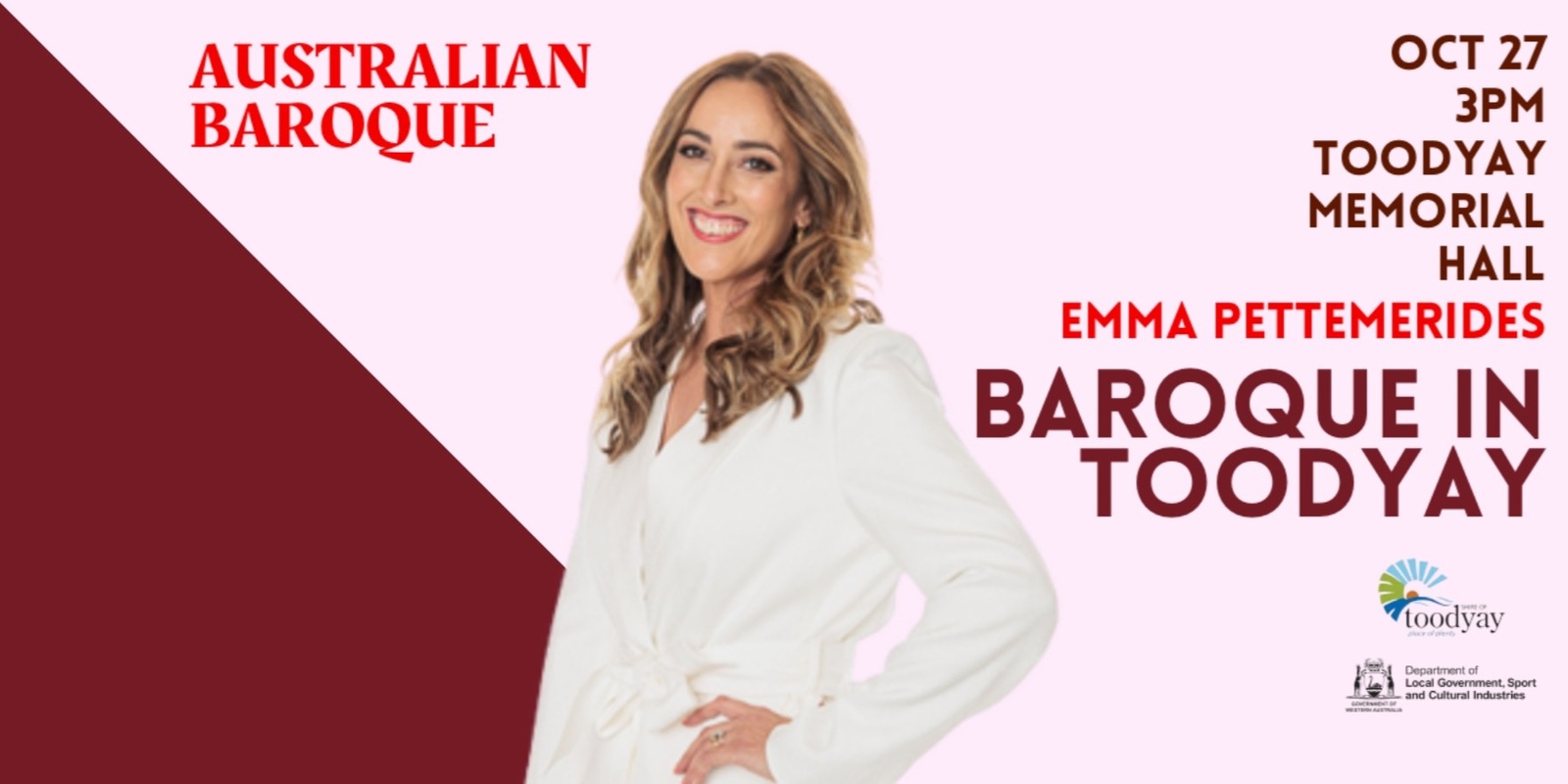 Banner image for Baroque in Toodyay 