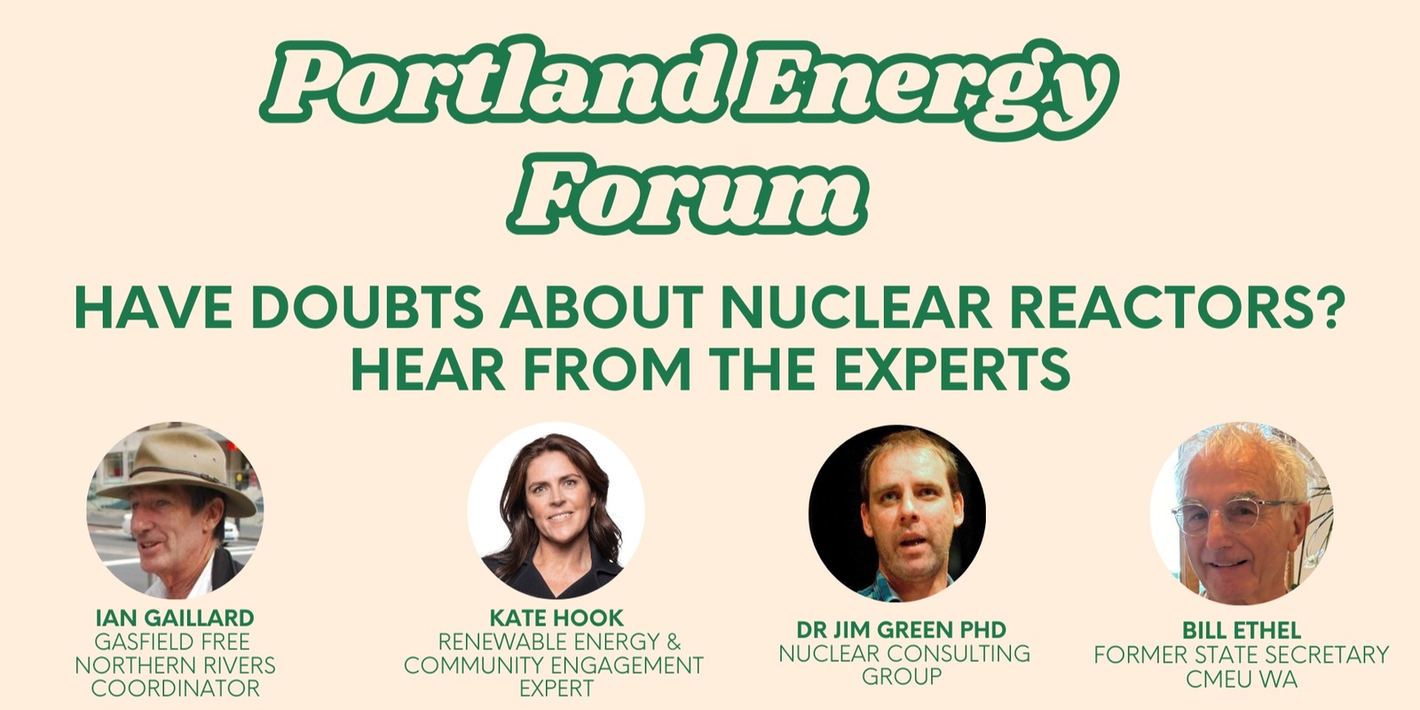 Banner image for Portland Energy Forum: Have doubts about nuclear reactors? Hear from the experts