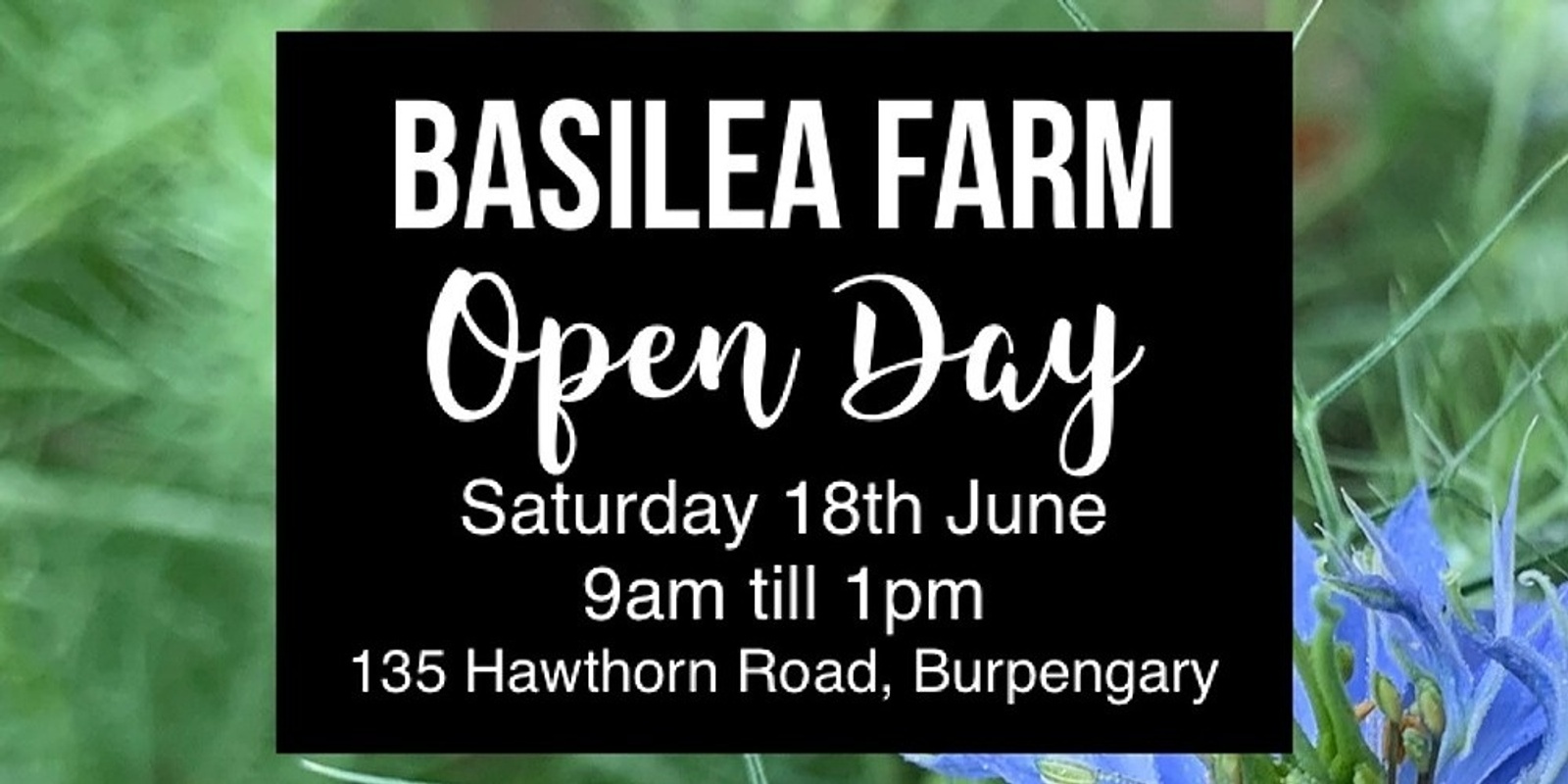 Banner image for Basilea Farm Open Day - June