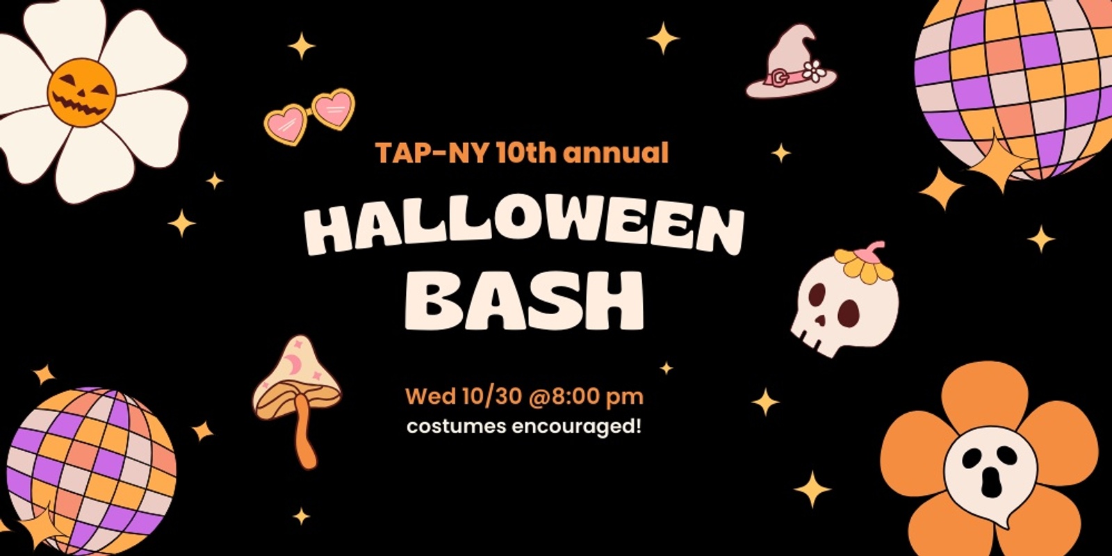 Banner image for TENTH Annual TAP-NY Halloween Bash 2024