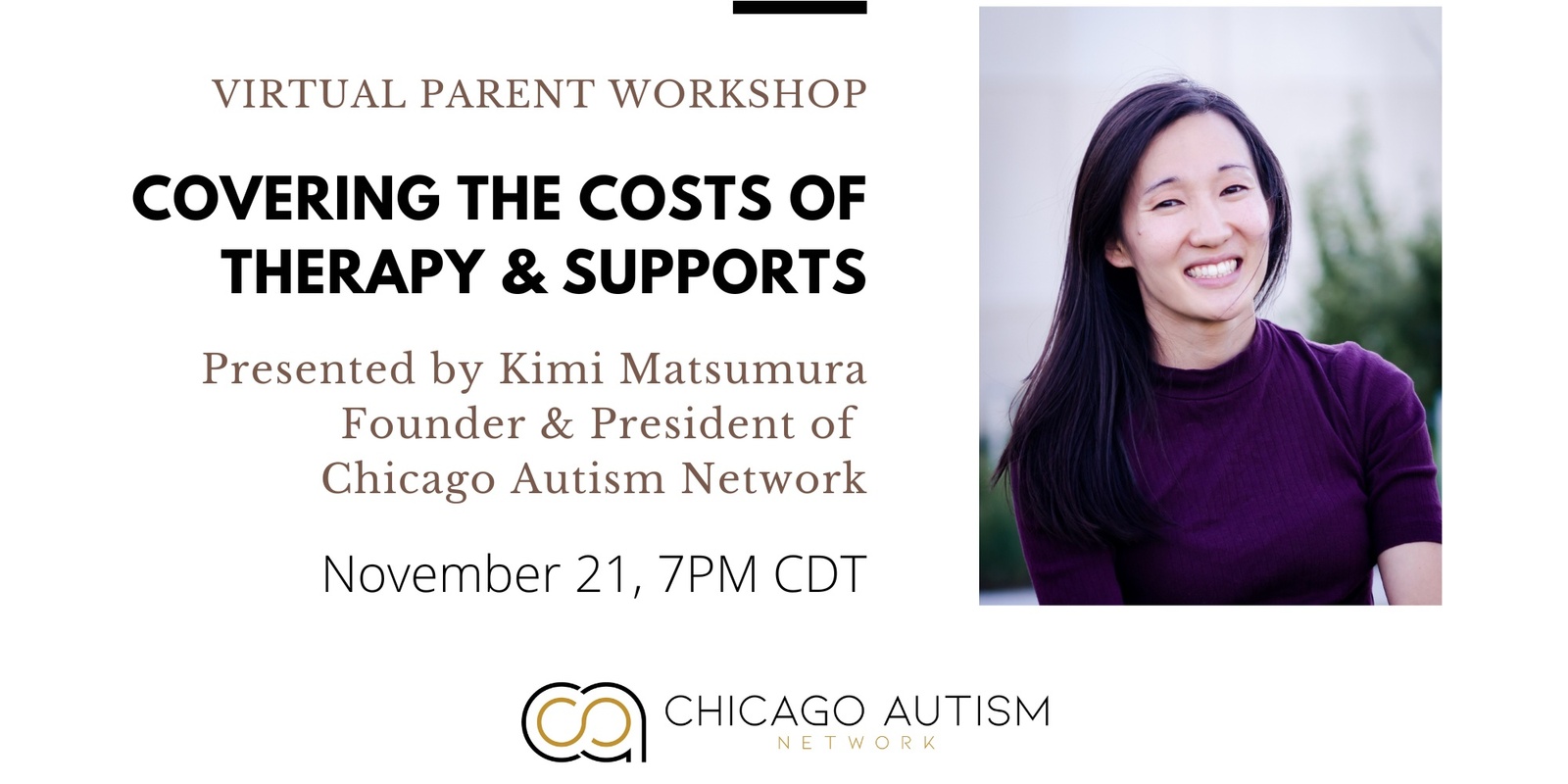 Banner image for Autism Workshop: Covering the Costs of Therapy & Supports