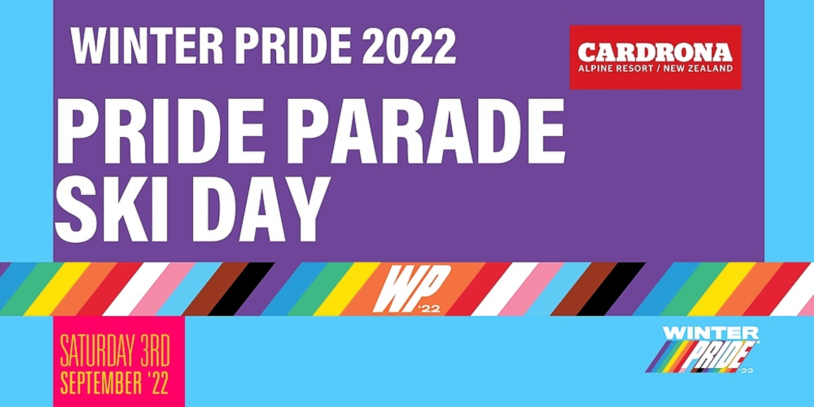 Banner image for Pride Parade Ski Day WP '22 - Cardrona Alpine Resort