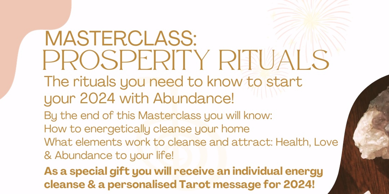 Banner image for Prosperity Rituals Masterclass