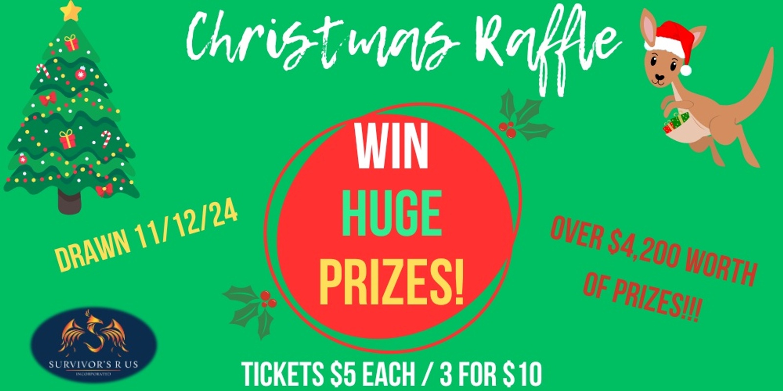 Banner image for SRU Christmas Raffle 2024