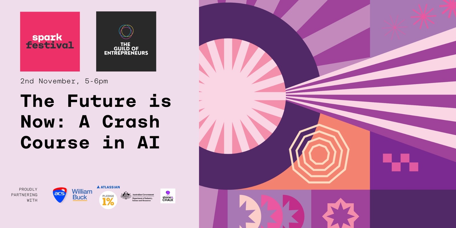 Banner image for The Future is Now: A Crash Course in AI