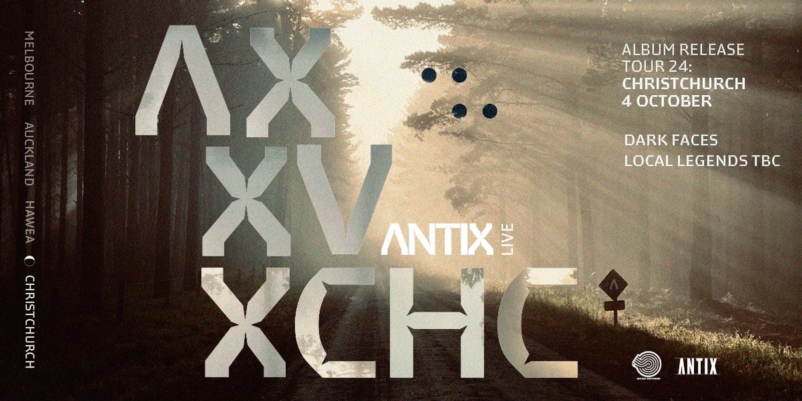 Banner image for ANTIX XXV Album Release Tour Christchurch