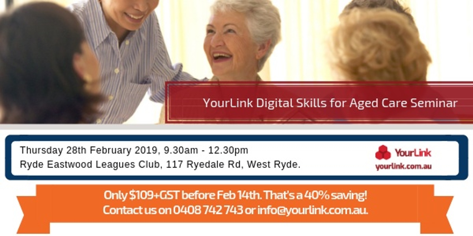 Banner image for Digital Skills for Aged Care