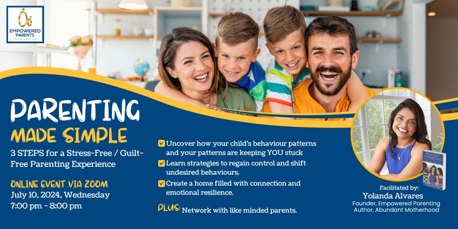 Banner image for Parenting Made Simple (Online Event)