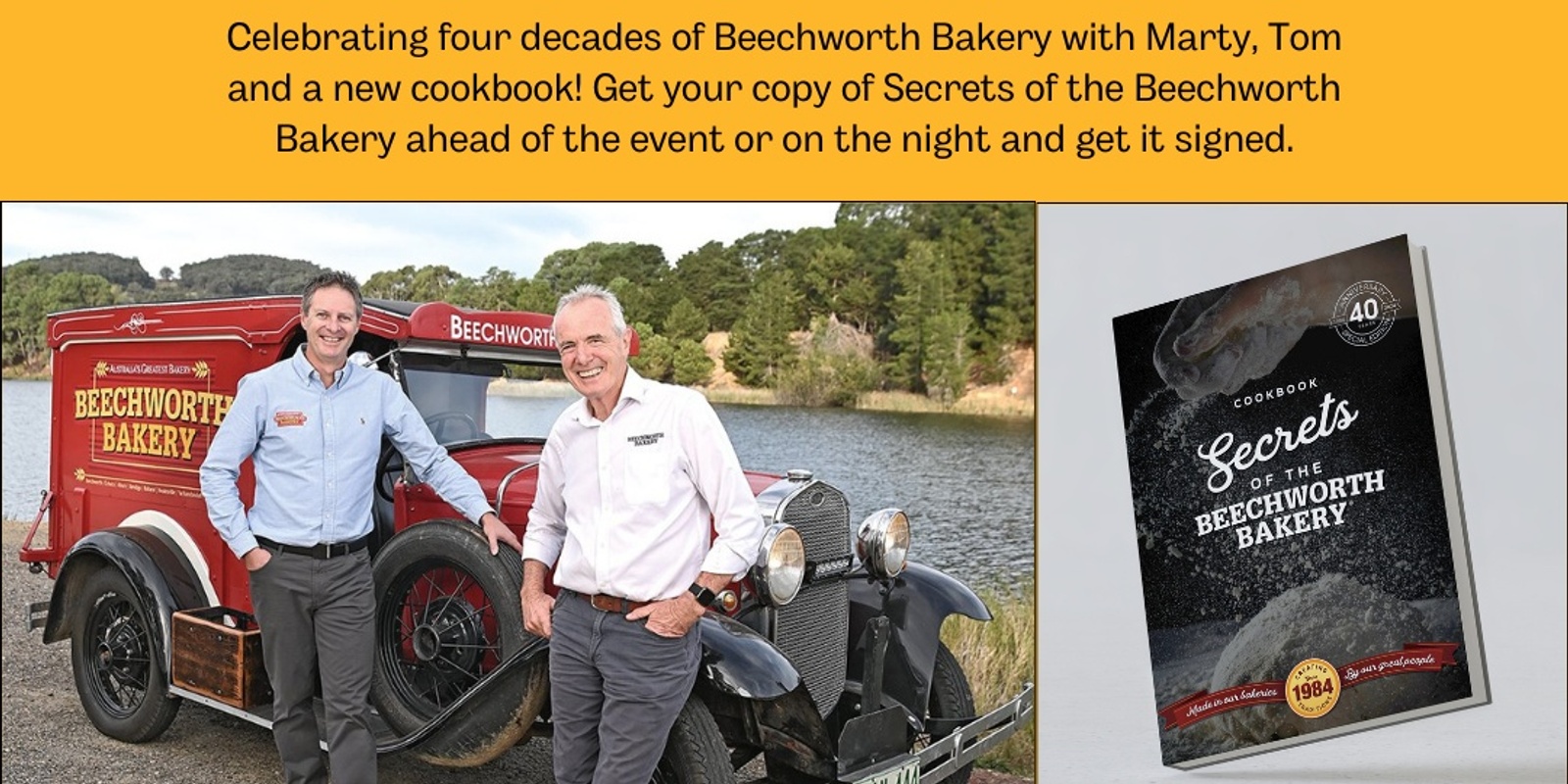 Banner image for Beechworth Bakery cookbook launch