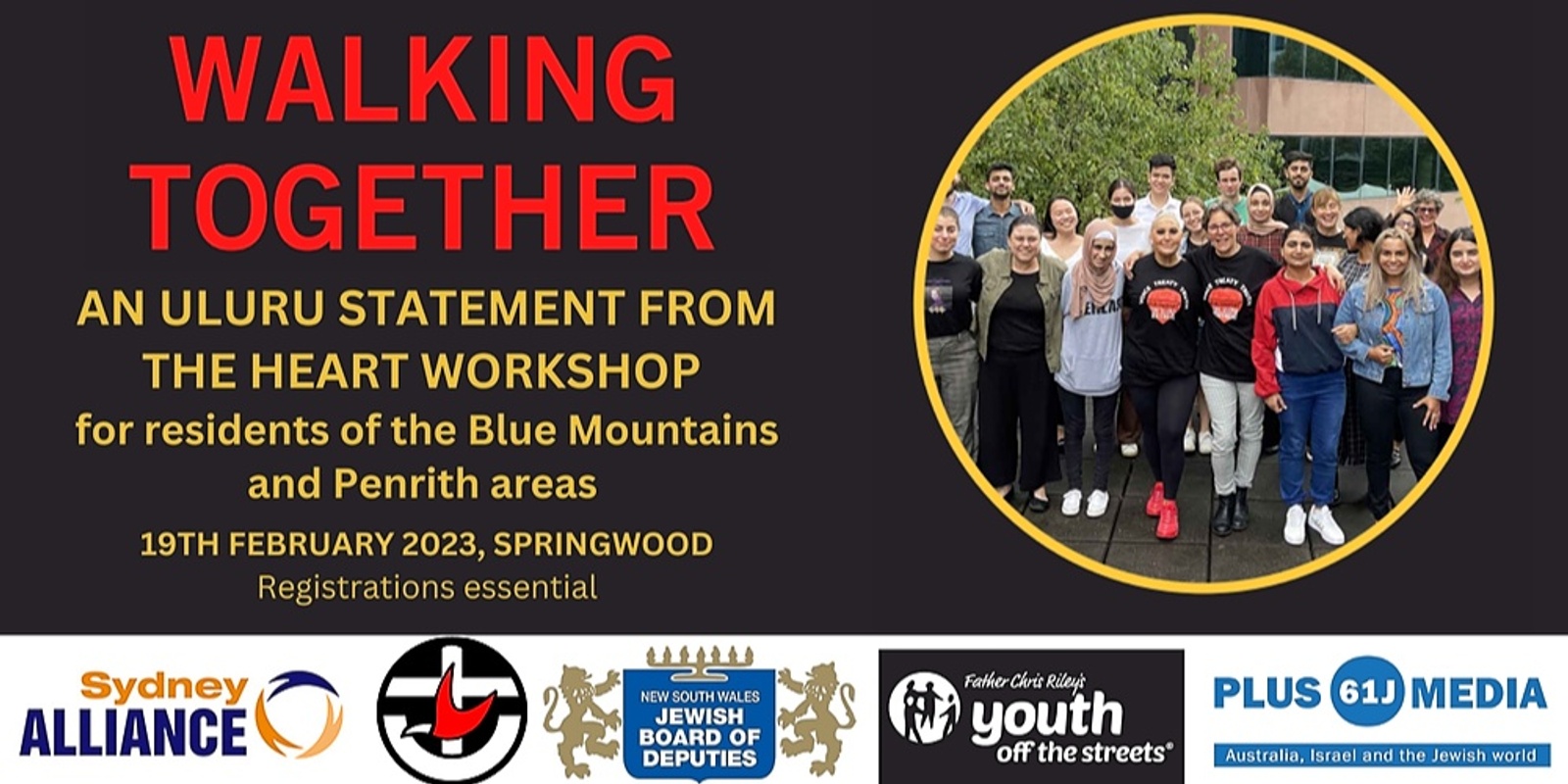 Banner image for Walking Together training- Blue Mountains and Penrith