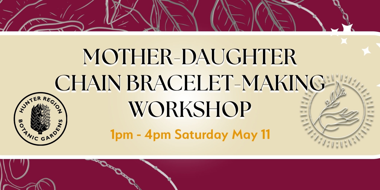 Banner image for Mother - Daughter Chain Bracelet Workshop