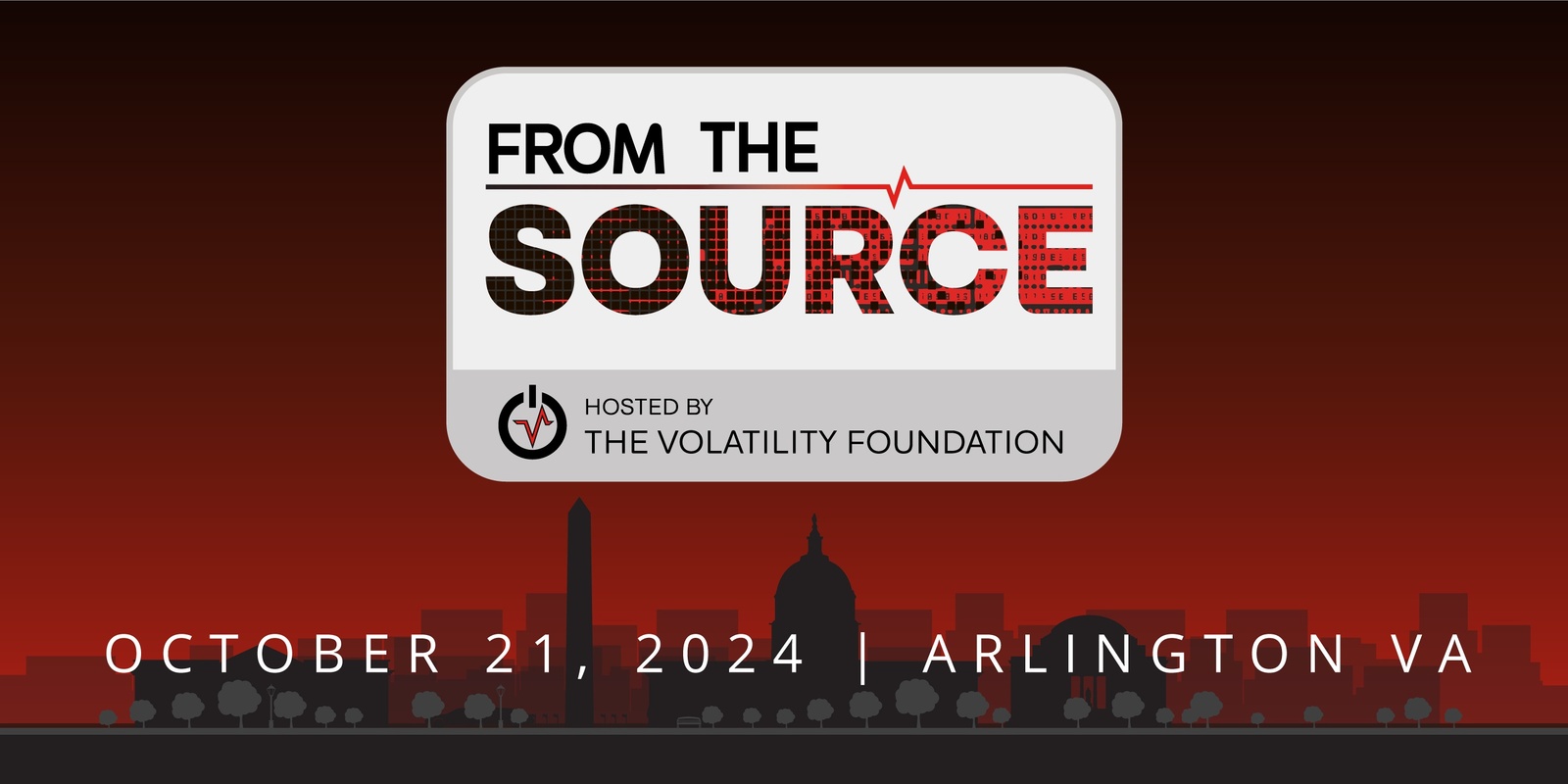 Banner image for From The Source - Hosted by The Volatility Foundation