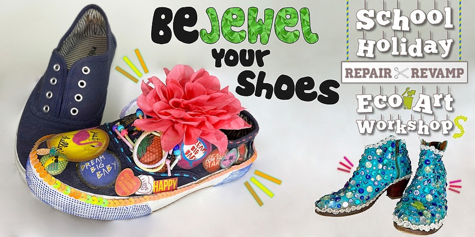 Banner image for BeJewel Your Shoes - Repair & Revamp Workshop