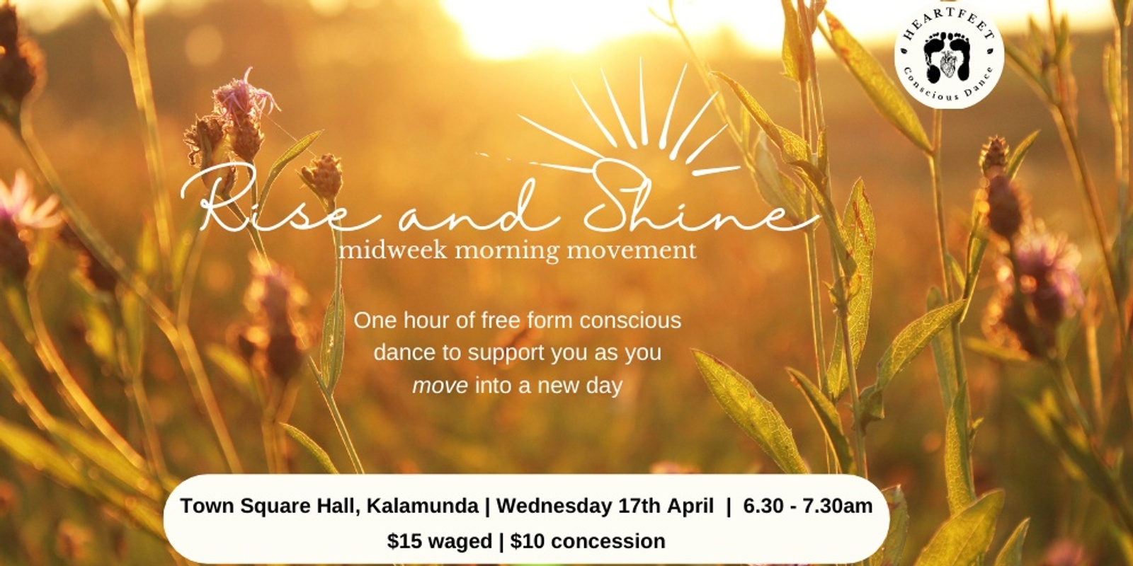 Banner image for Rise and Shine - midweek morning movement