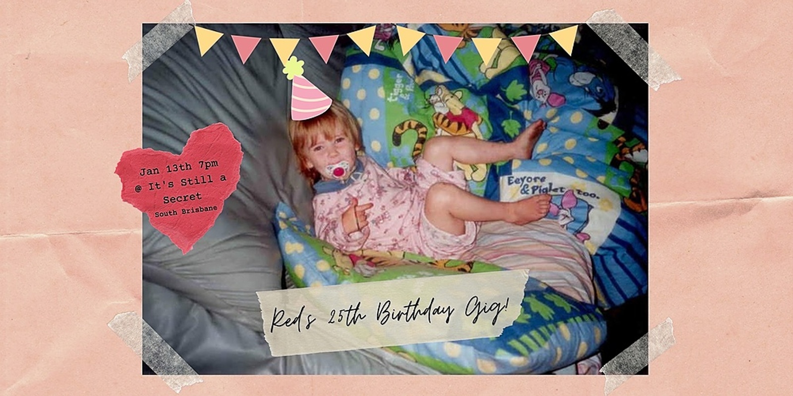 Banner image for Red's 25th Birthday Gig!