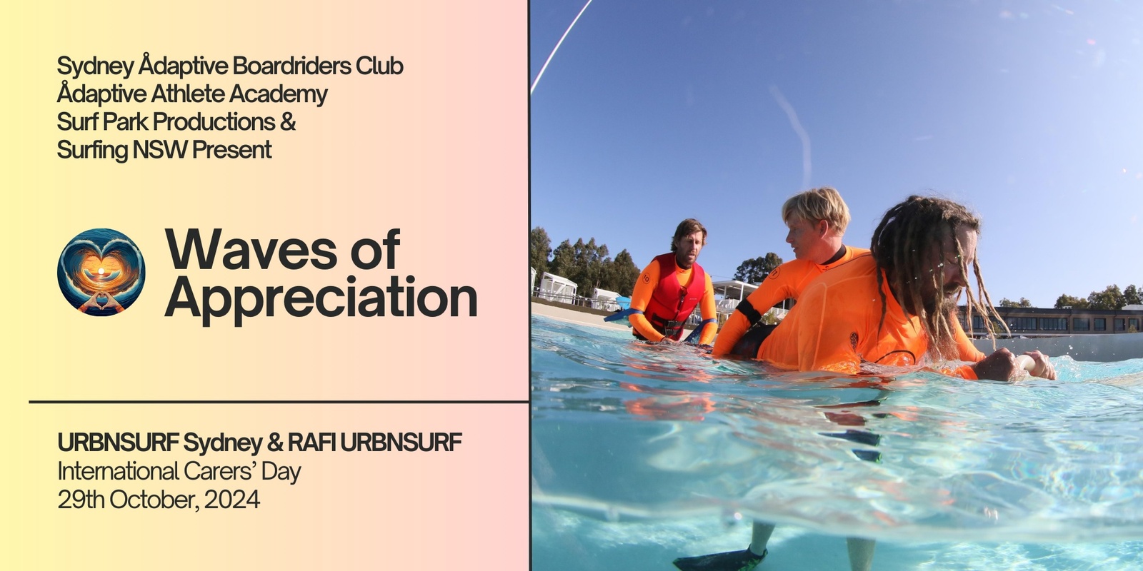 Banner image for Waves of Appreciation on International Carer's Day