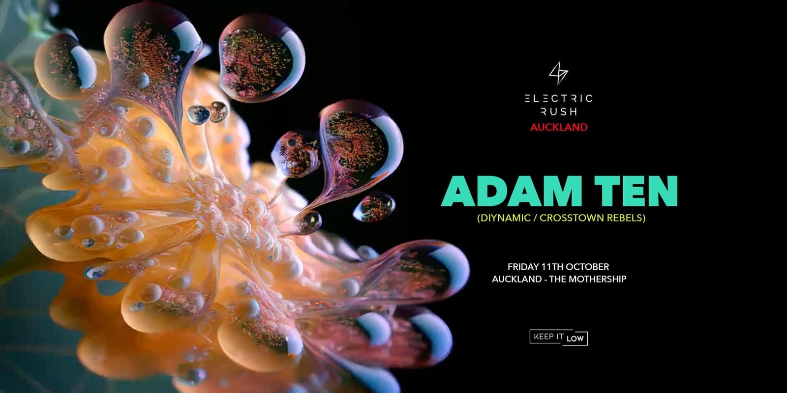 Banner image for Electric Rush Auckland ft. Adam Ten