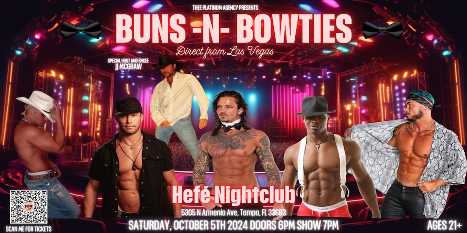 Banner image for BUNS -N- BOWTIES: An Unforgettable Ladies' Night Out!