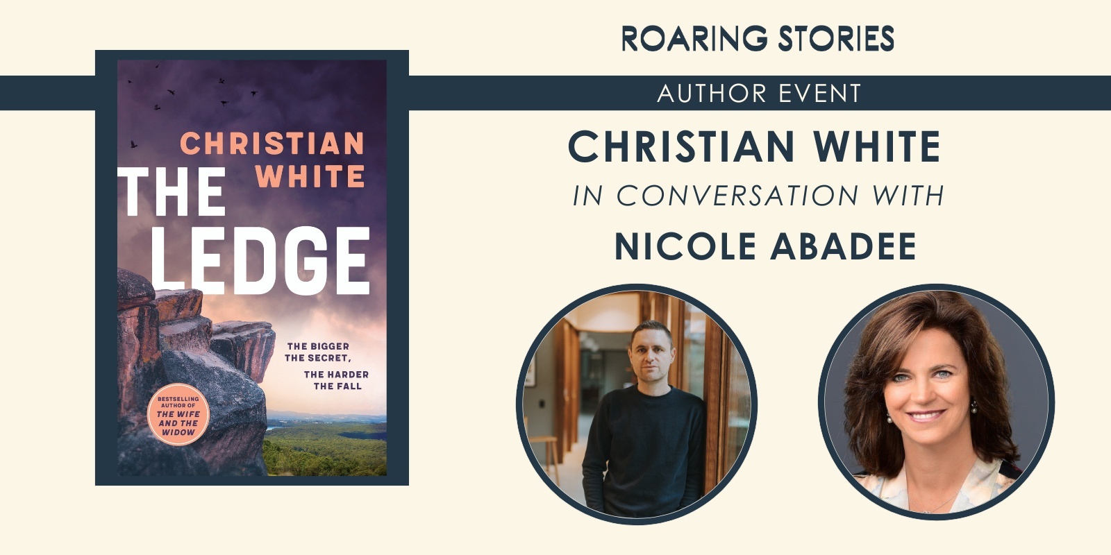 Banner image for Christian White in conversation with Nicole Abadee