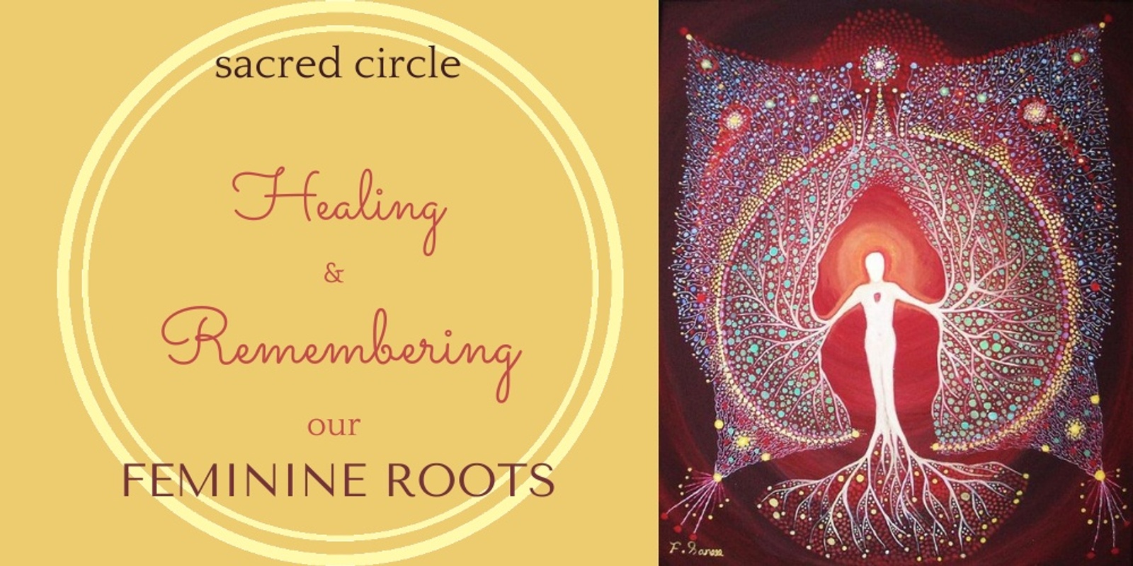 Banner image for Online Circle - Remembering & Healing our Feminine Roots