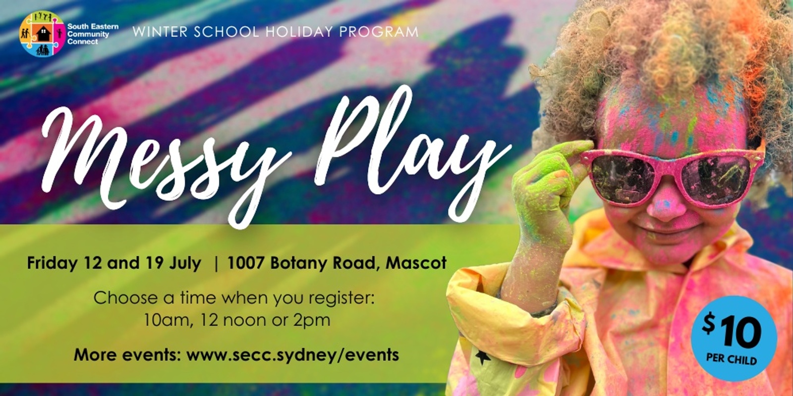 Banner image for School Holiday Messy Play Workshops