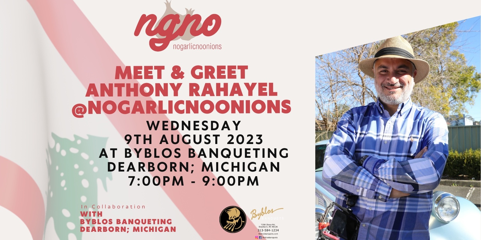 Banner image for Meet & Greet With Anthony Rahayel