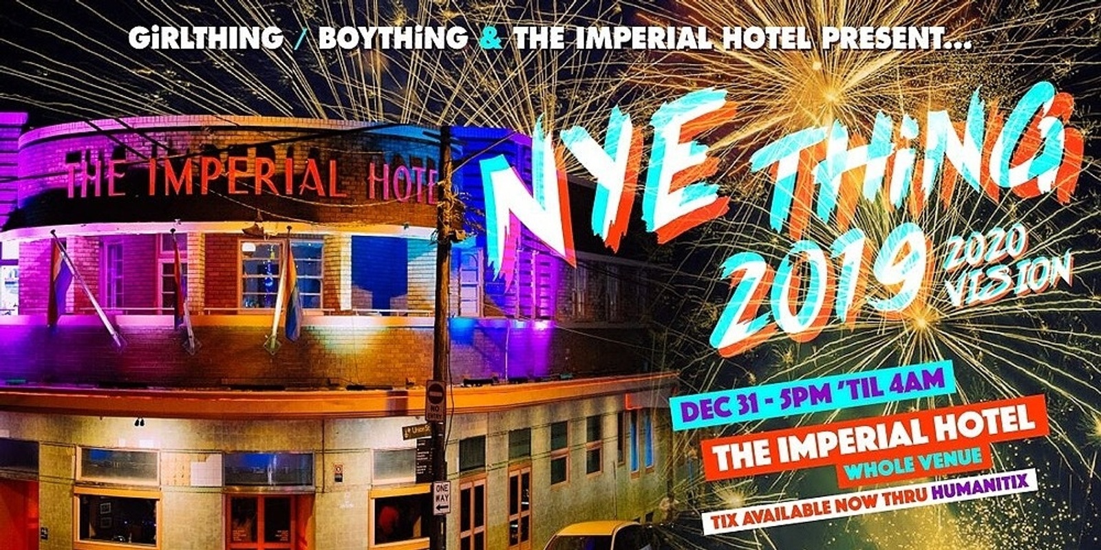 Banner image for NYE THiNG | 2020 VISION