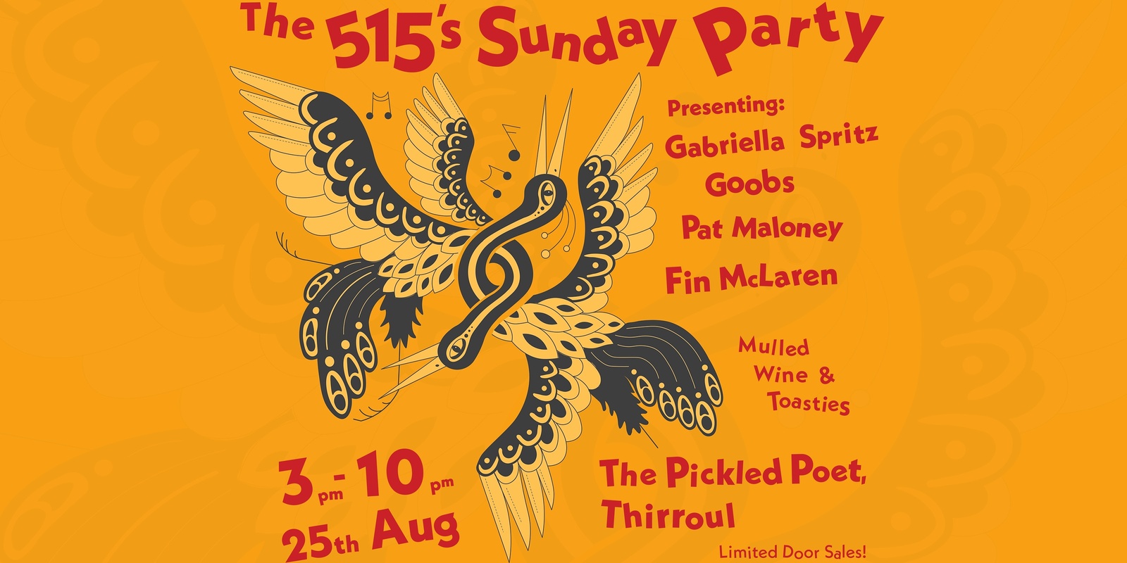 Banner image for The 515 present Sunday Party @ Pickled Poet feat. Gabriella Spritz