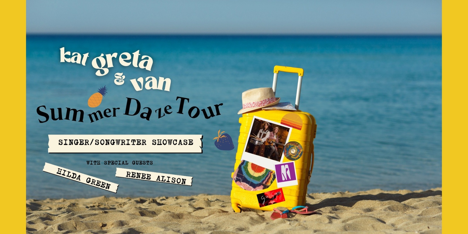 Banner image for Kat Greta & Van 'Summer Daze' Tour w/ special guests Hilda Green & Renee Alison