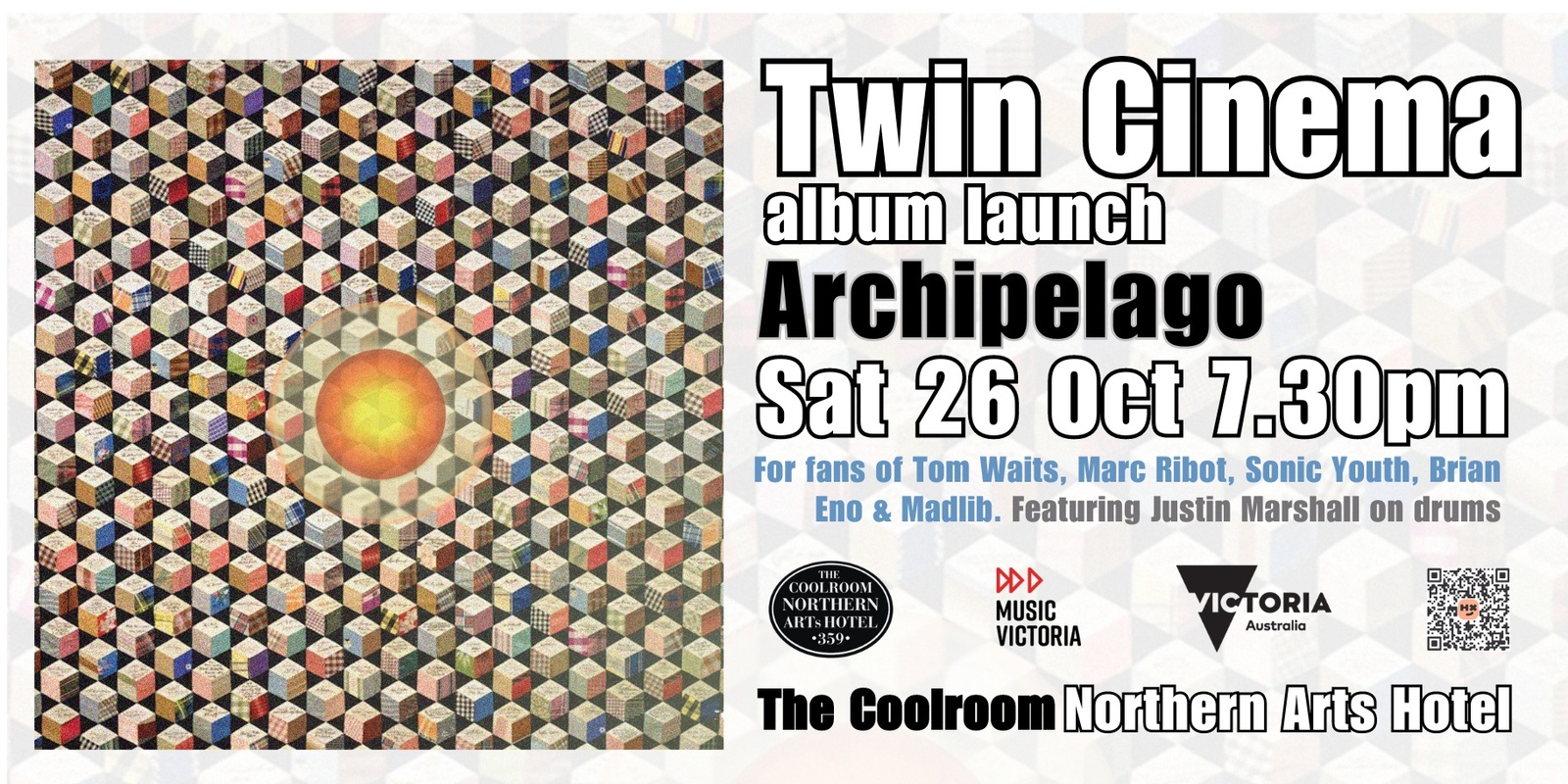 Banner image for Twin Cinema album launch - Archipelago