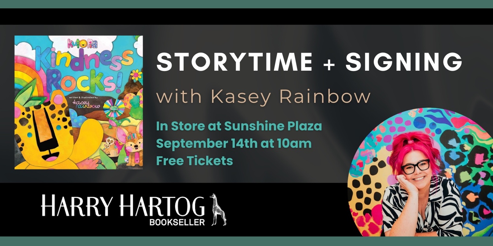 Banner image for Storytime with Kasey Rainbow