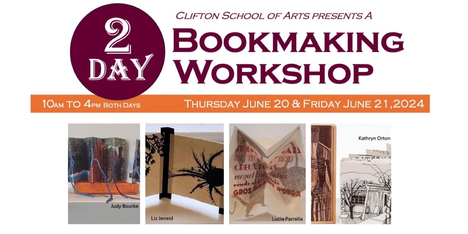 Banner image for Artists Bookmaking Workshop