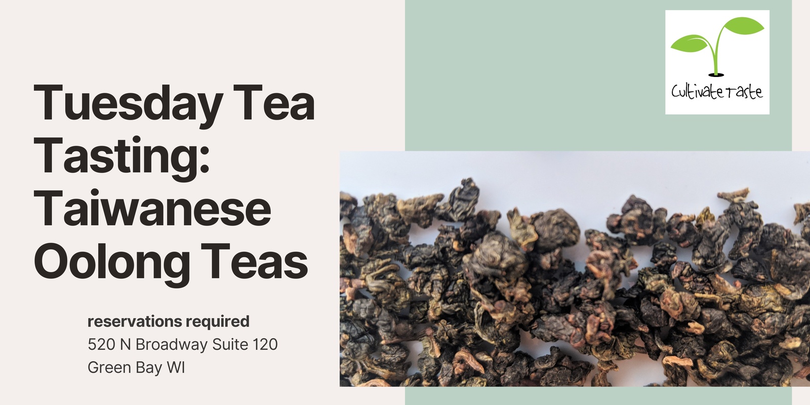 Banner image for Tea Tasting: Taiwanese Oolong Teas